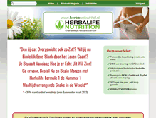 Tablet Screenshot of herbawebwinkel.nl